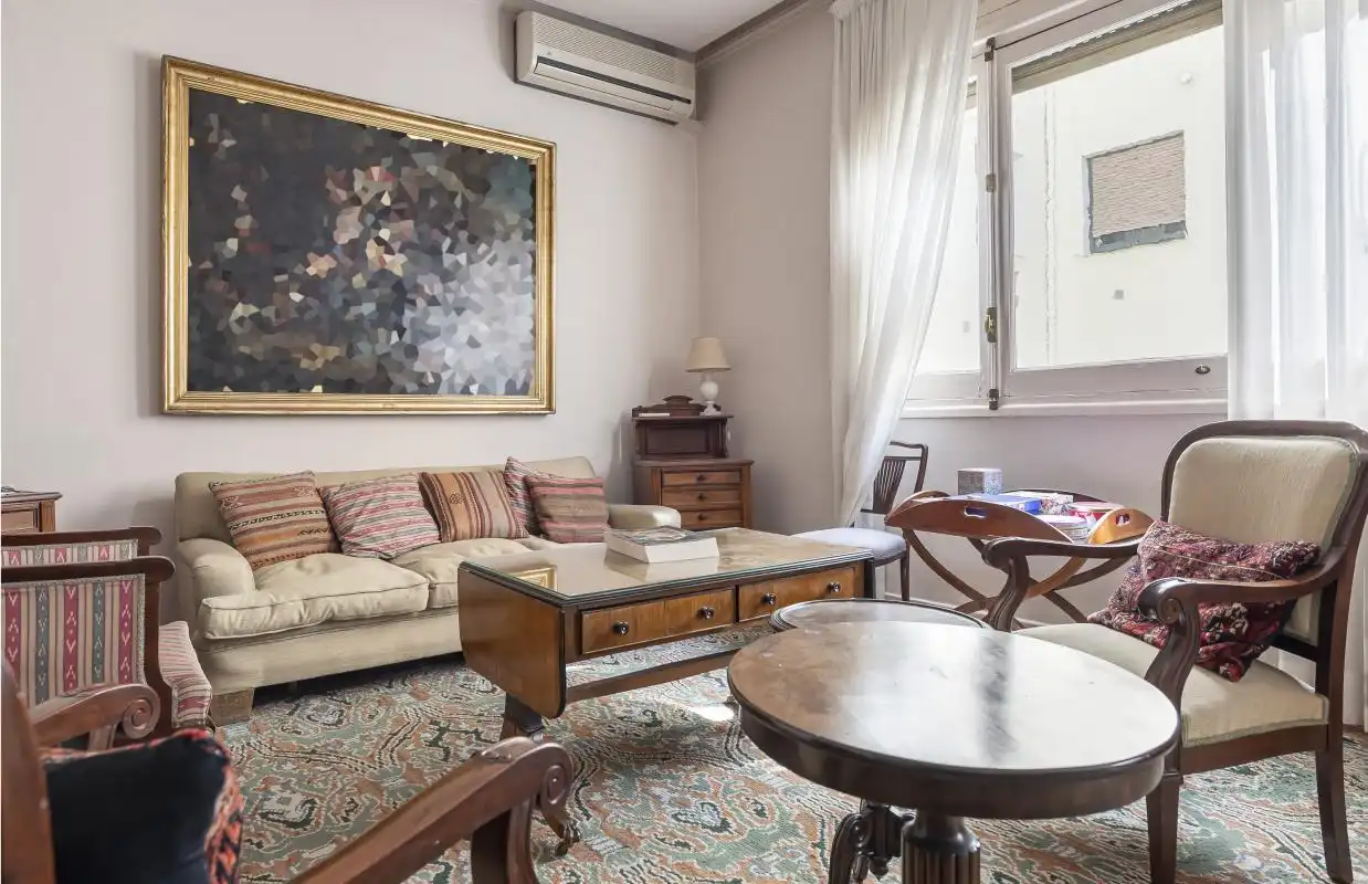 Living room of Flat for sale in Madrid  with Air Conditioner, Heating and Terrace