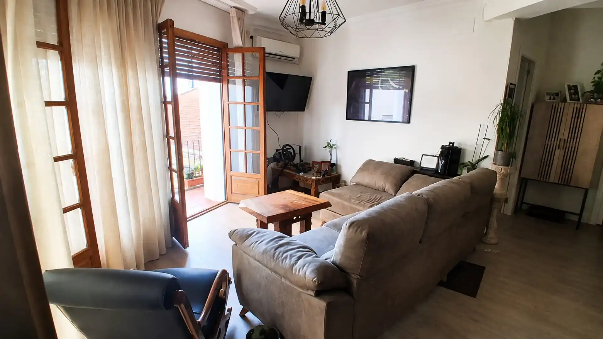 Sala de estar de Piso en venta en Don Benito con Aire acondicionado