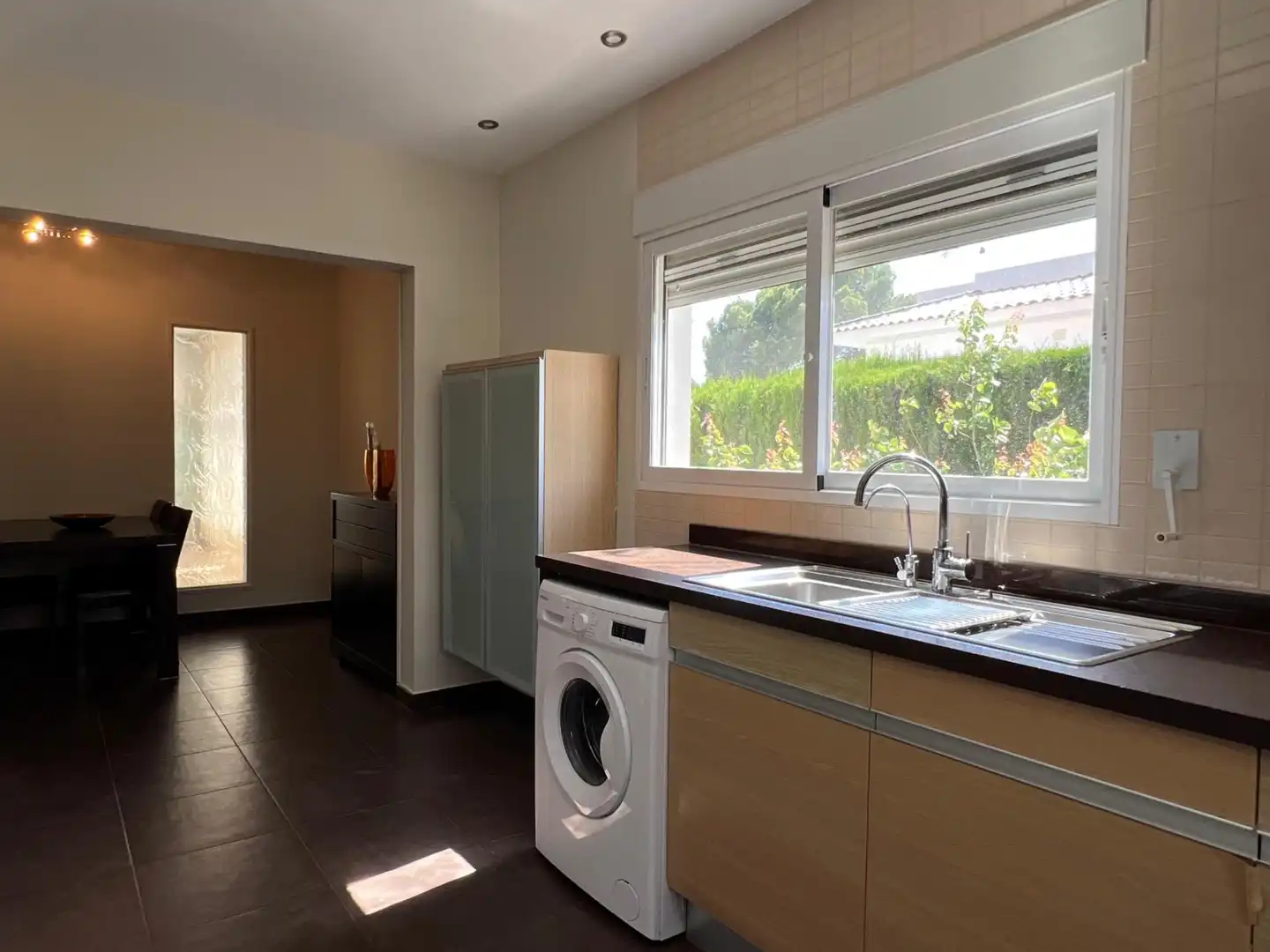 Cocina de Casa o chalet en venta en Benidorm con Aire acondicionado, Jardín privado y Piscina