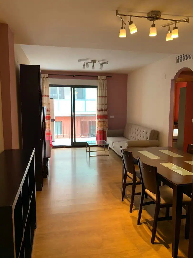 Living room of Flat for rent in Gandia  with Storage room and Furnished