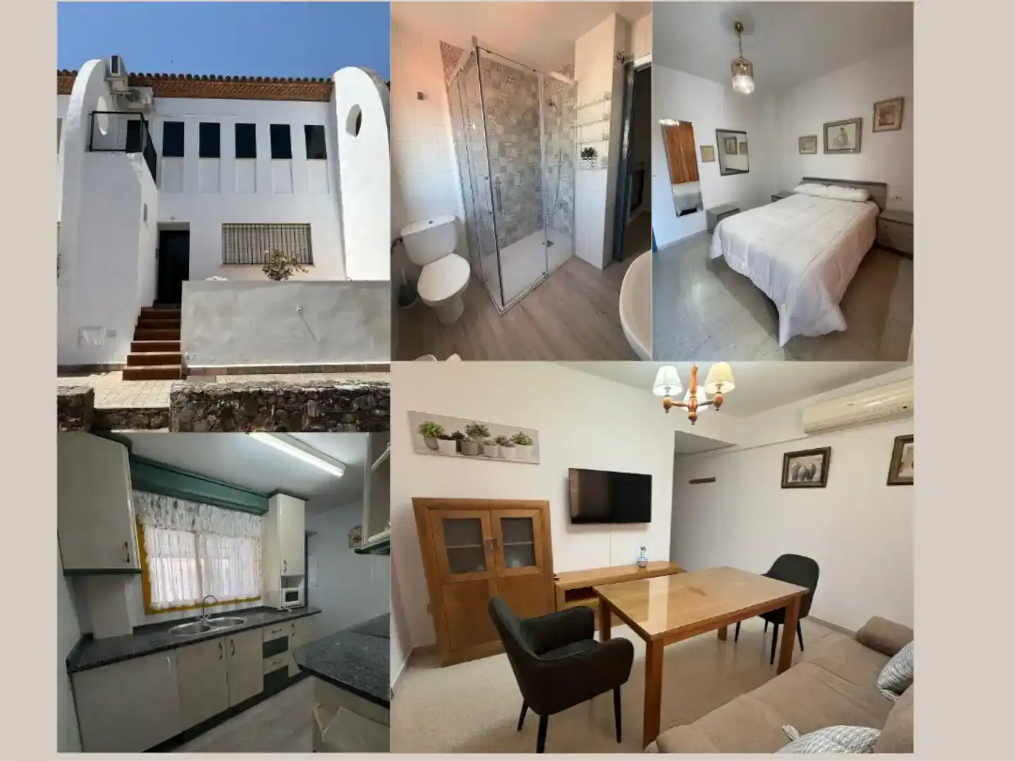 Exterior view of Flat for sale in Malcocinado  with Air Conditioner, Storage room and Furnished