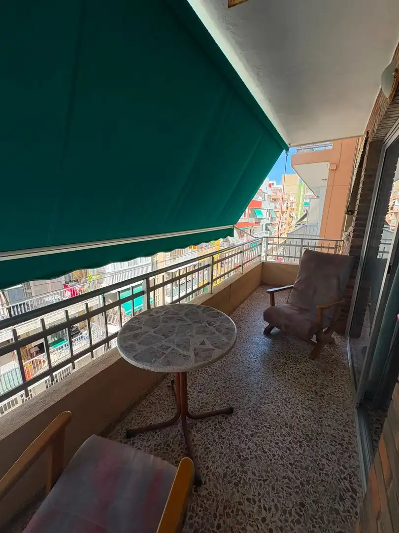 Balcony of Flat for rent in Sueca  with Furnished