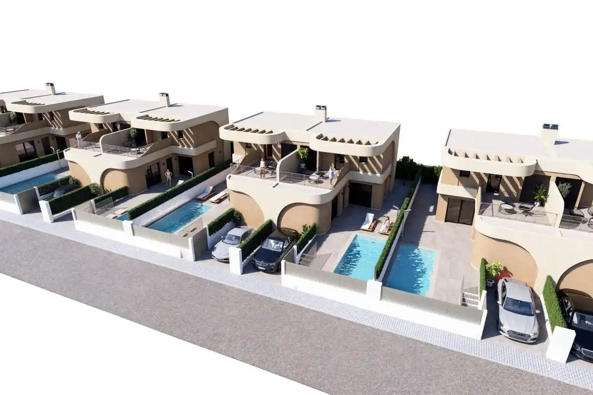 Terraced house with pool for sale in Daya Nueva, imagen 4
