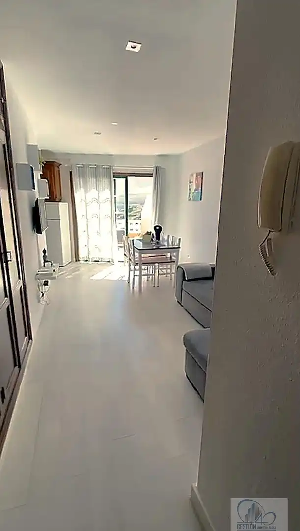 Living room of Attic for sale in Los Silos  with Terrace and Furnished