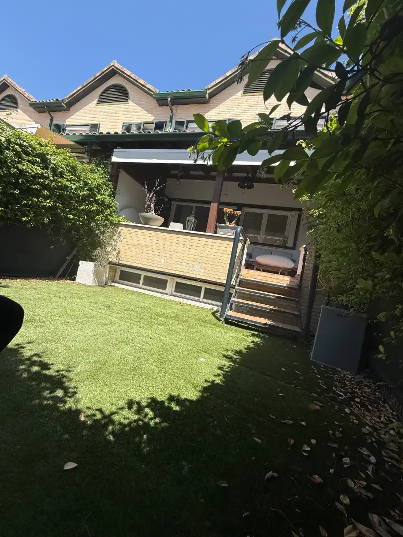 Terrassa de Casa adosada en venda en Club de Campo amb Aire condicionat, Calefacció i Jardí privat