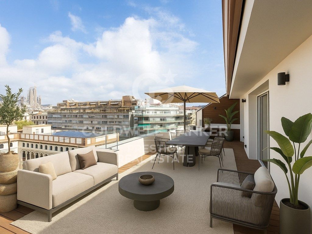 Terrassa de Àtic en venda en  Barcelona Capital