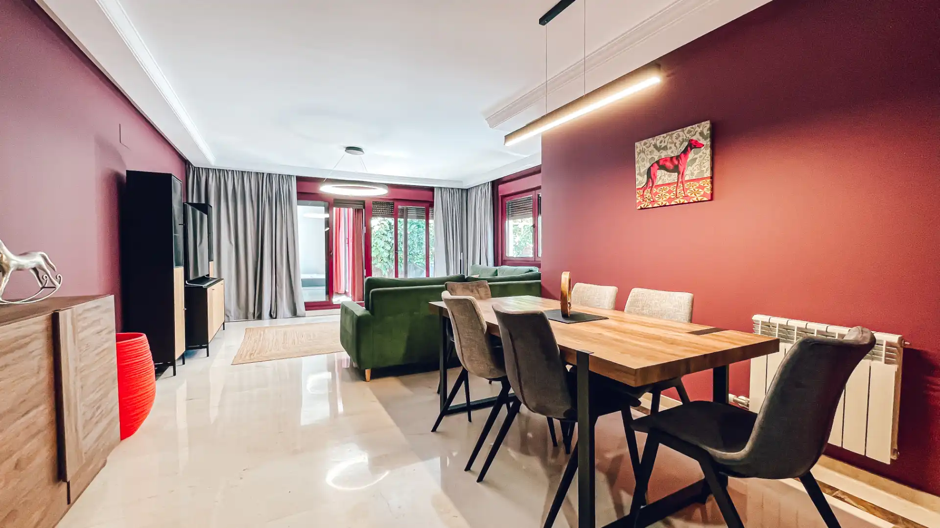 Dining room of Flat for sale in Casares  with Air Conditioner, Private garden and Terrace