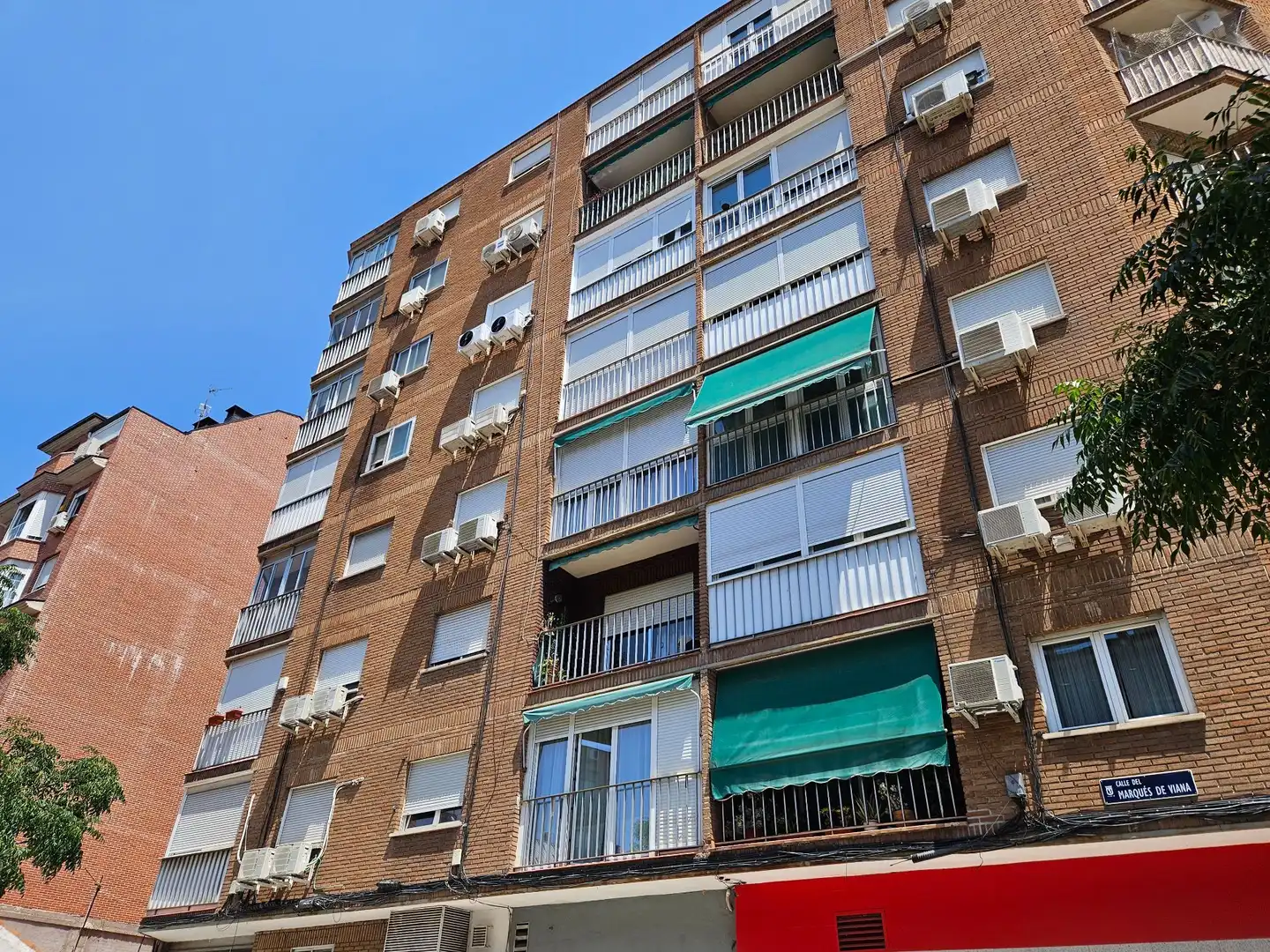 Vista exterior de Piso de alquiler en Madrid con Aire acondicionado y Calefacción