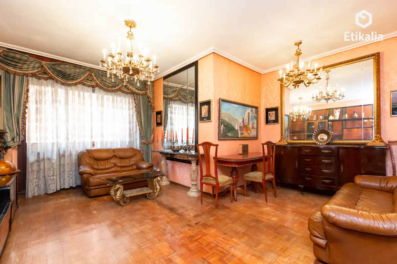 Sala de estar de Piso en venta en Bilbao  con Calefacción
