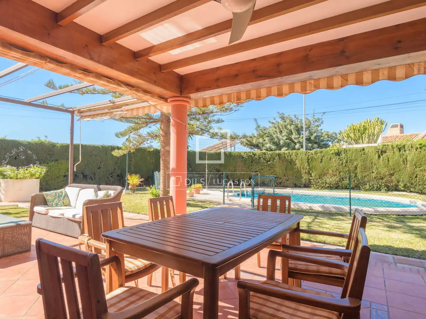 Terraza de Casa o chalet en venta en Málaga con Aire acondicionado, Jardín privado y Terraza