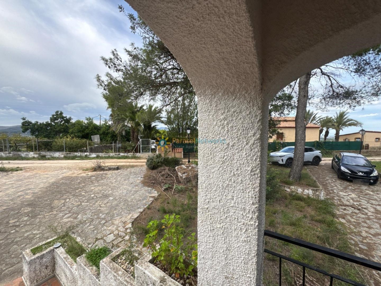 Vista exterior de Casa o chalet en venta en Villalonga con Aire acondicionado, Jardín privado y Terraza