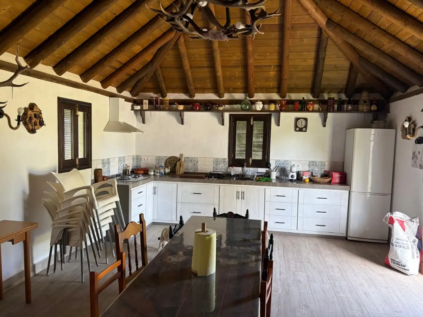 Cocina de Casa o chalet en venta en Hinojos con Jardín privado