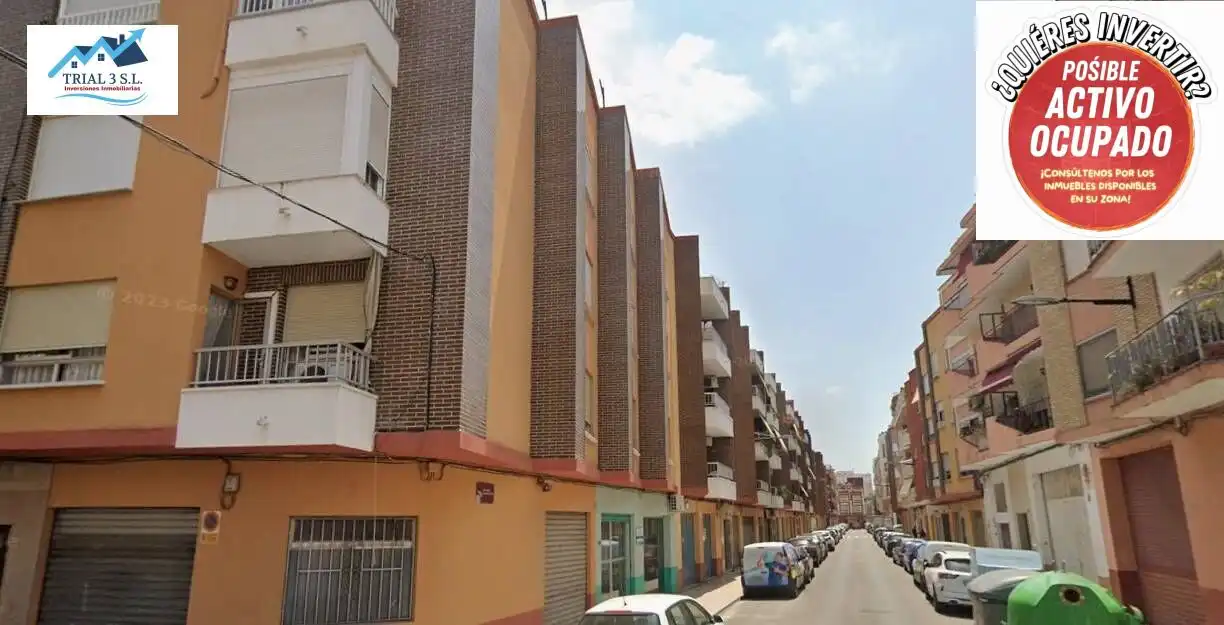 Vista exterior de Piso en venta en Alzira