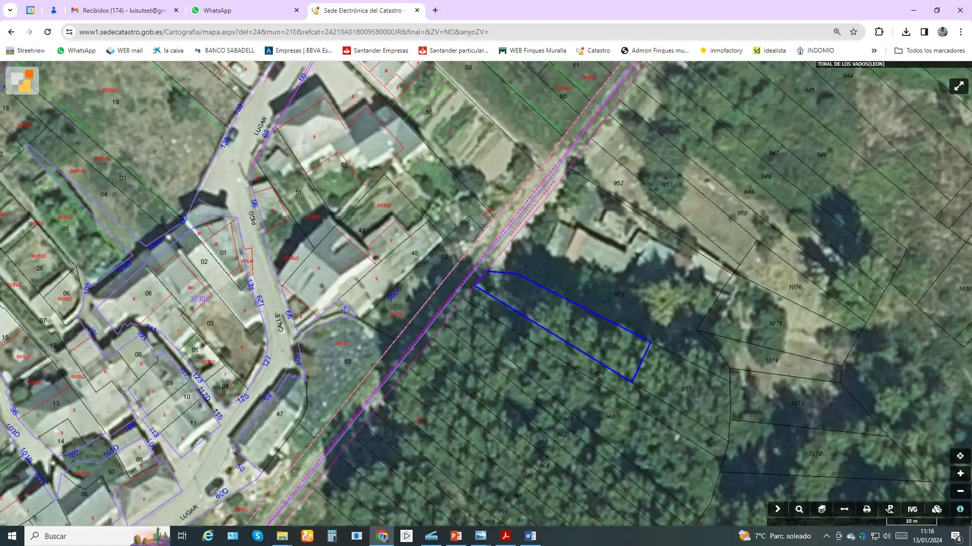 Terreno en venta en Toral de los Vados