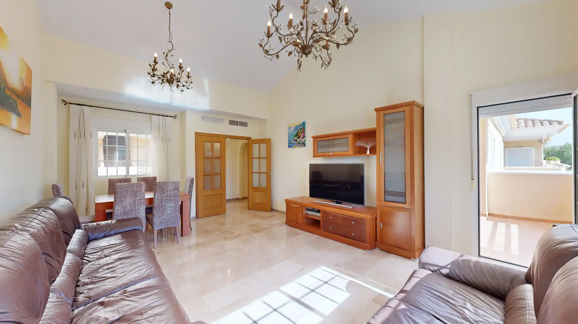 Sala de estar de Piso en venta en Molina de Segura con Aire acondicionado, Terraza y Trastero