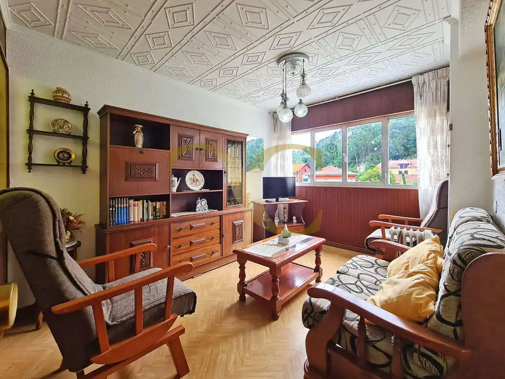 Living room of Flat for sale in Ribadesella  with Storage room