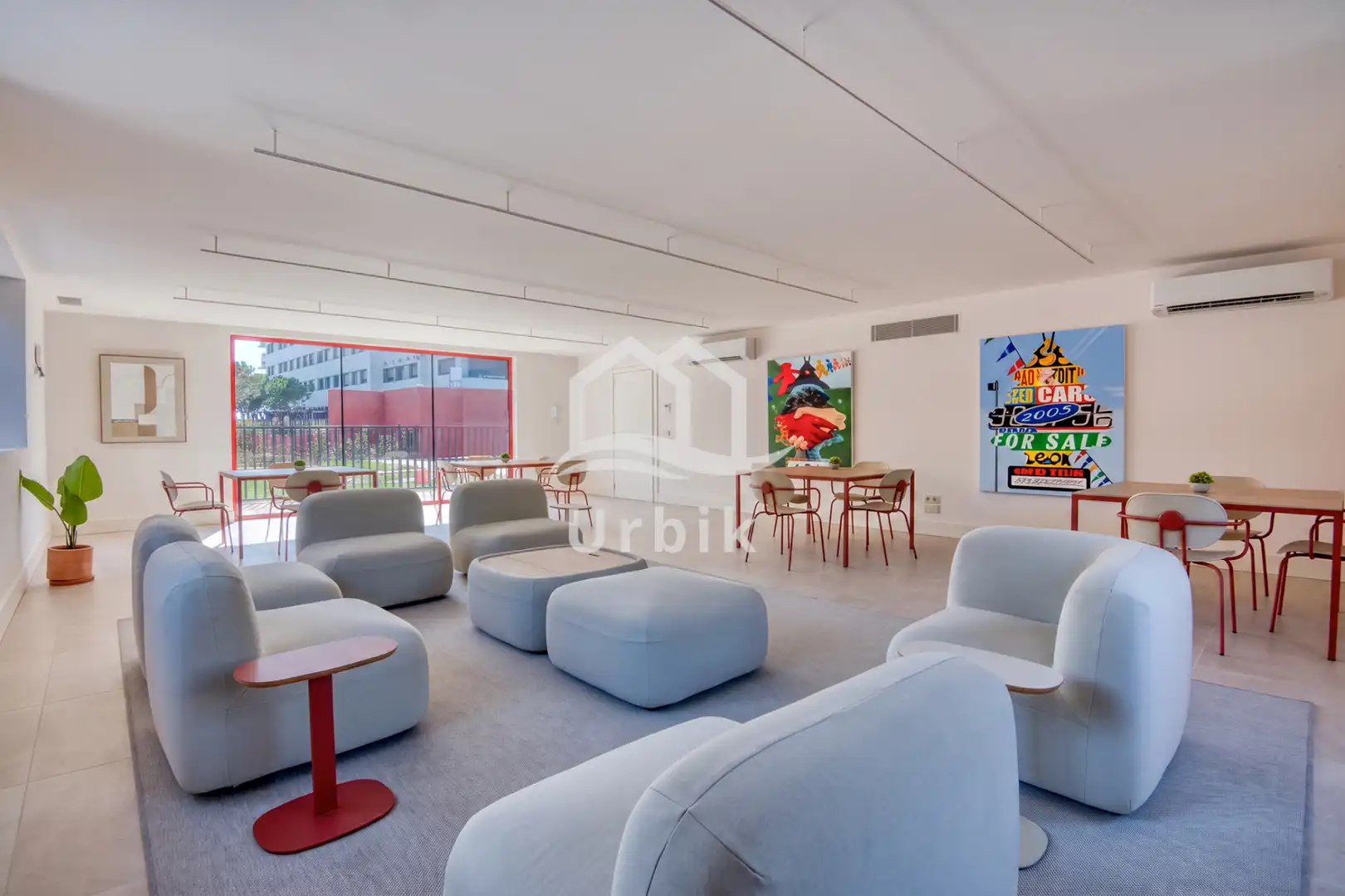 Sala de estar de Piso en venta en Castell d'Aro, Platja d'Aro i s'Agaró con Aire acondicionado, Jardín privado y Terraza