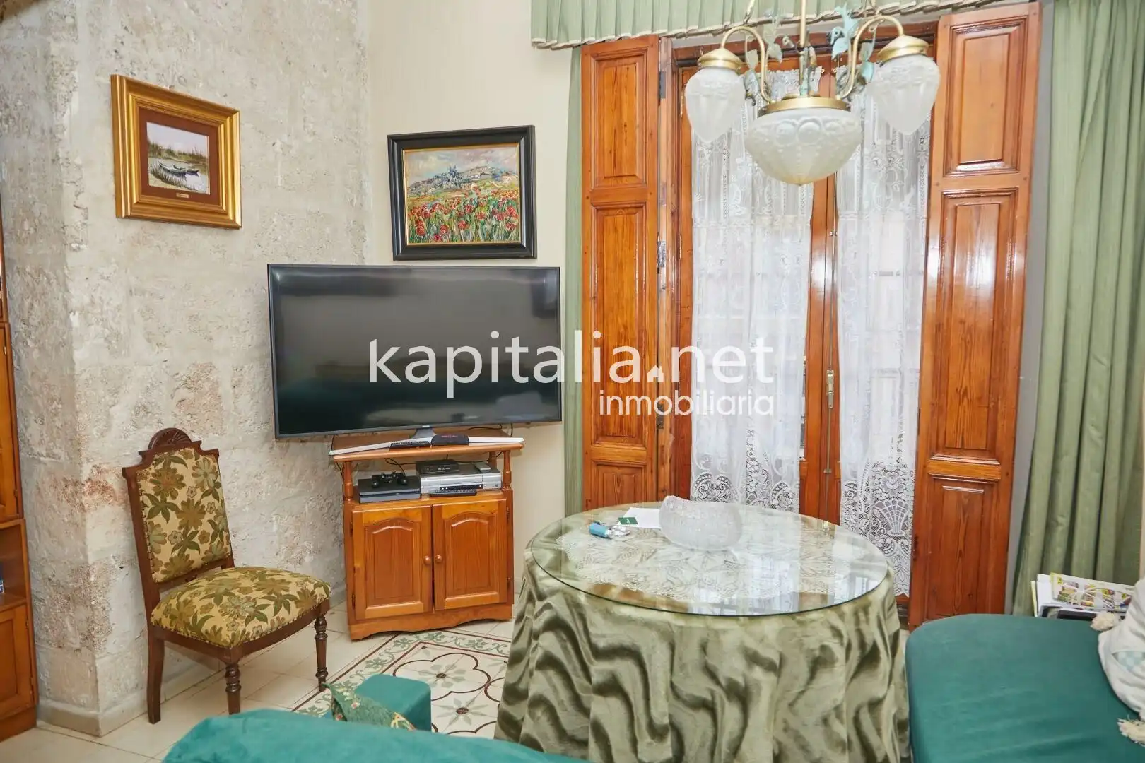 Sala de estar de Casa o chalet en venta en Xàtiva con Aire acondicionado, Jardín privado y Terraza