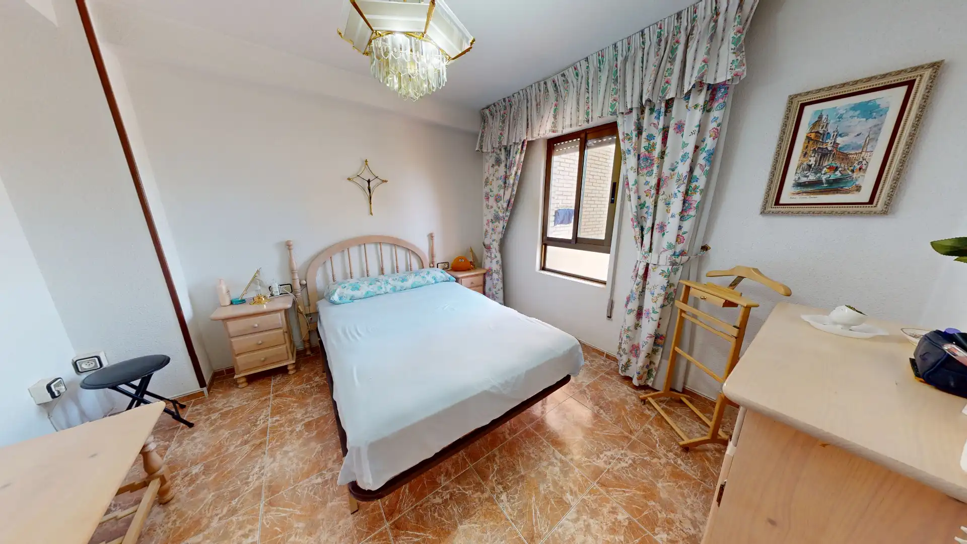 Bedroom of Flat for sale in El Campello  with Air Conditioner and Furnished