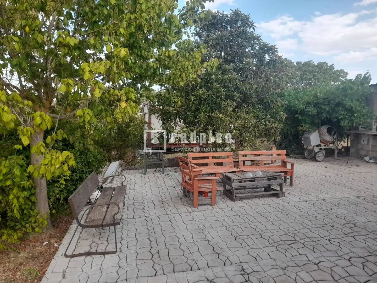 Terraza de Casa o chalet en venta en Almoguera con Aire acondicionado, Calefacción y Jardín privado