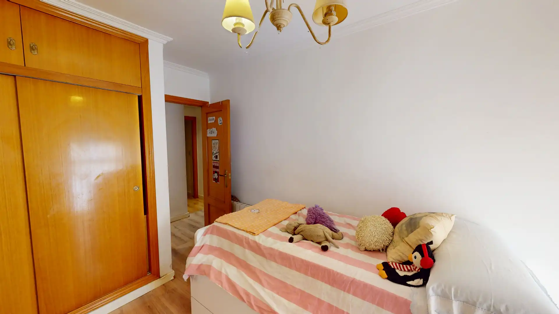 Schlafzimmer von Wohnung zum Verkauf in Sant Joan d'Alacant mit Klimaanlage und Ofen