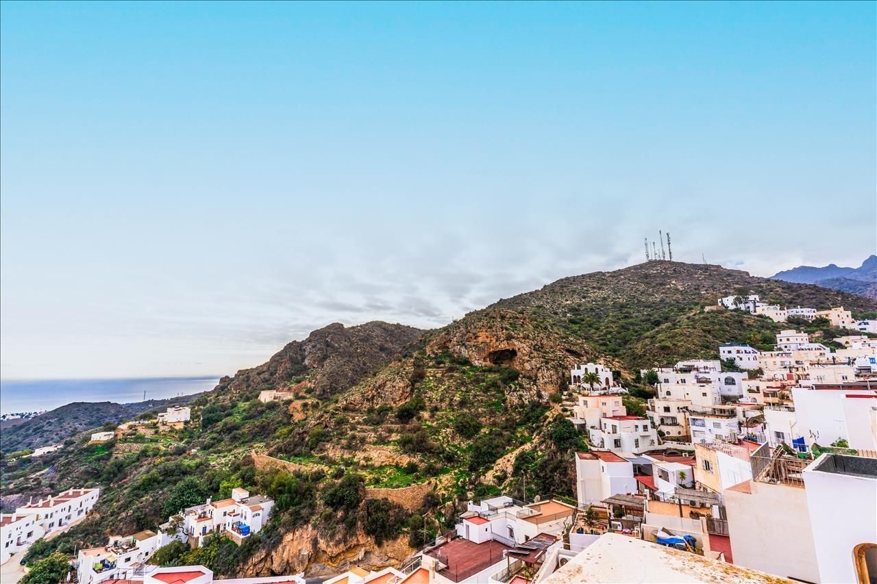 Exterior view of Single-family semi-detached for sale in Mojácar  with Terrace
