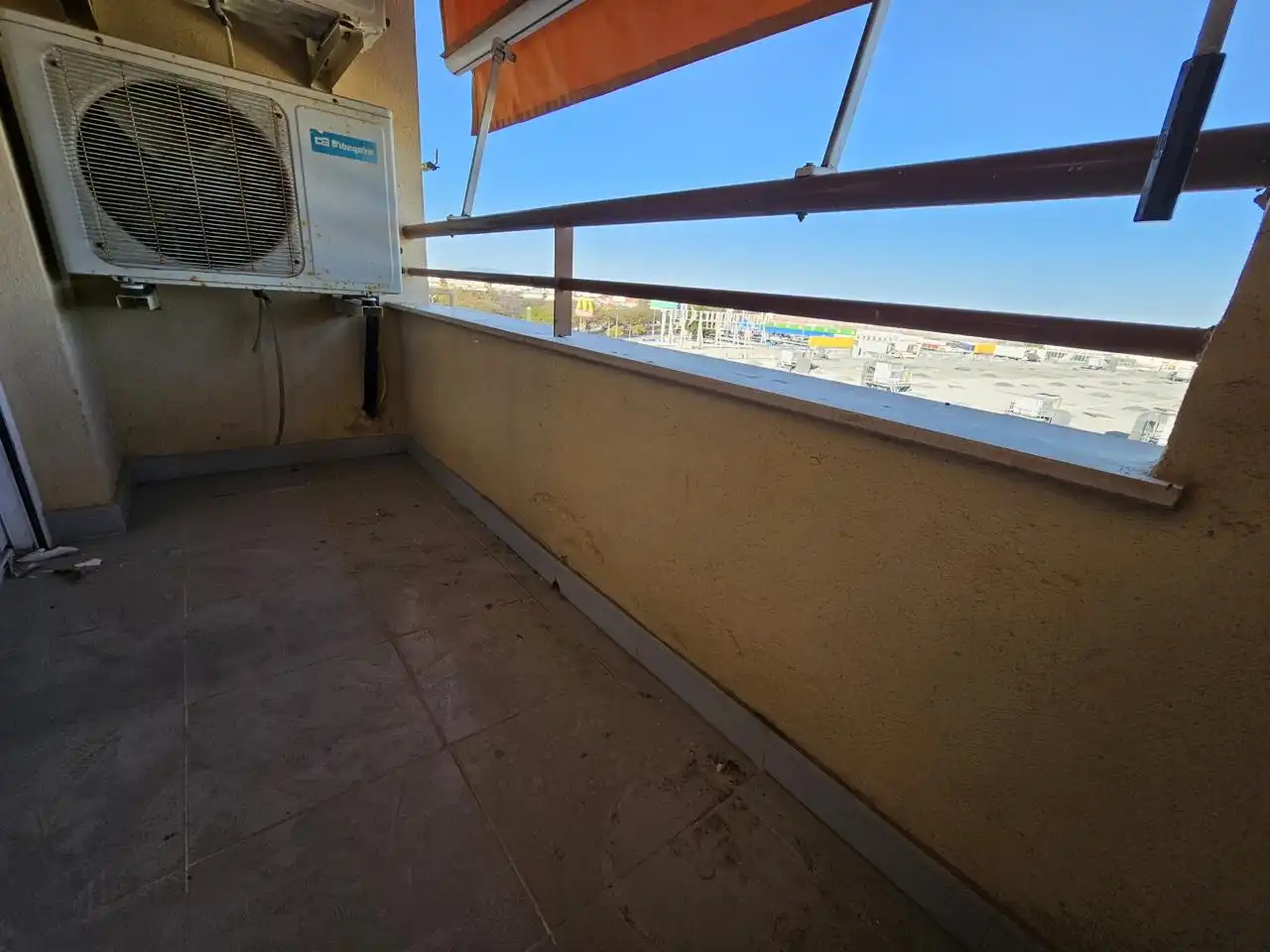 Balcony of Flat for rent in Jerez de la Frontera  with Air Conditioner, Terrace and Furnished