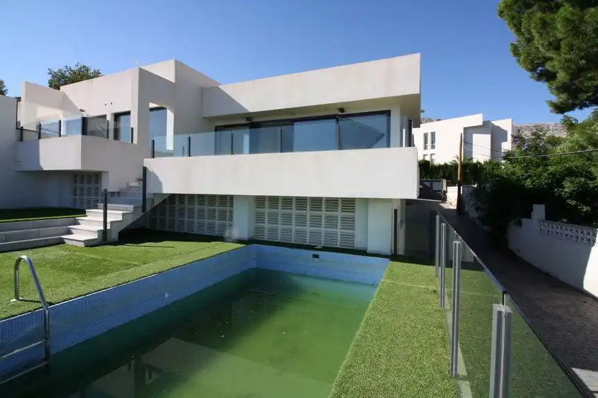Piscina de Casa o chalet en venta en Altea con Aire acondicionado, Terraza y Piscina