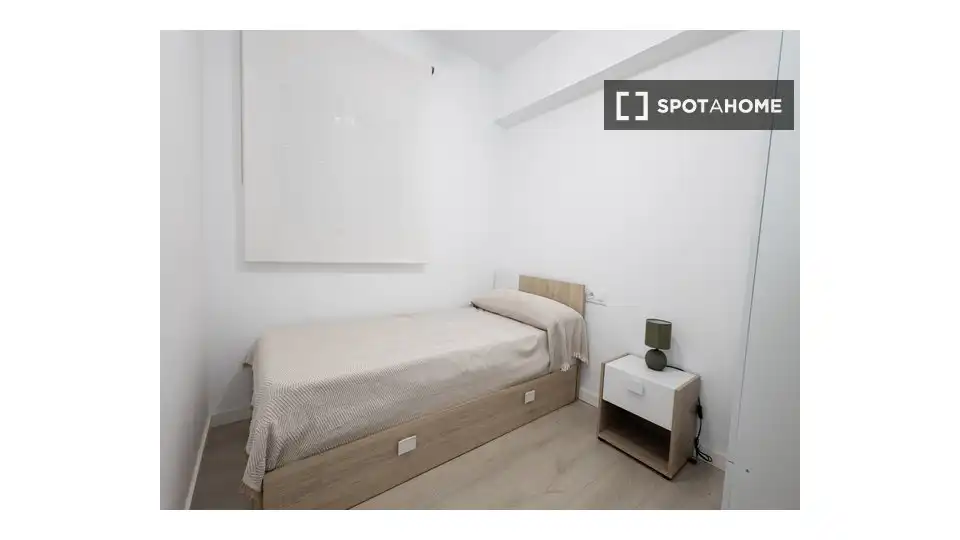 Bedroom of Flat for rent in Sueca  with Air Conditioner, Heating and Furnished