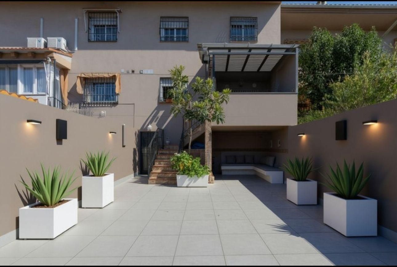 Terrace of Single-family semi-detached for sale in Ogíjares  with Air Conditioner, Heating and Terrace