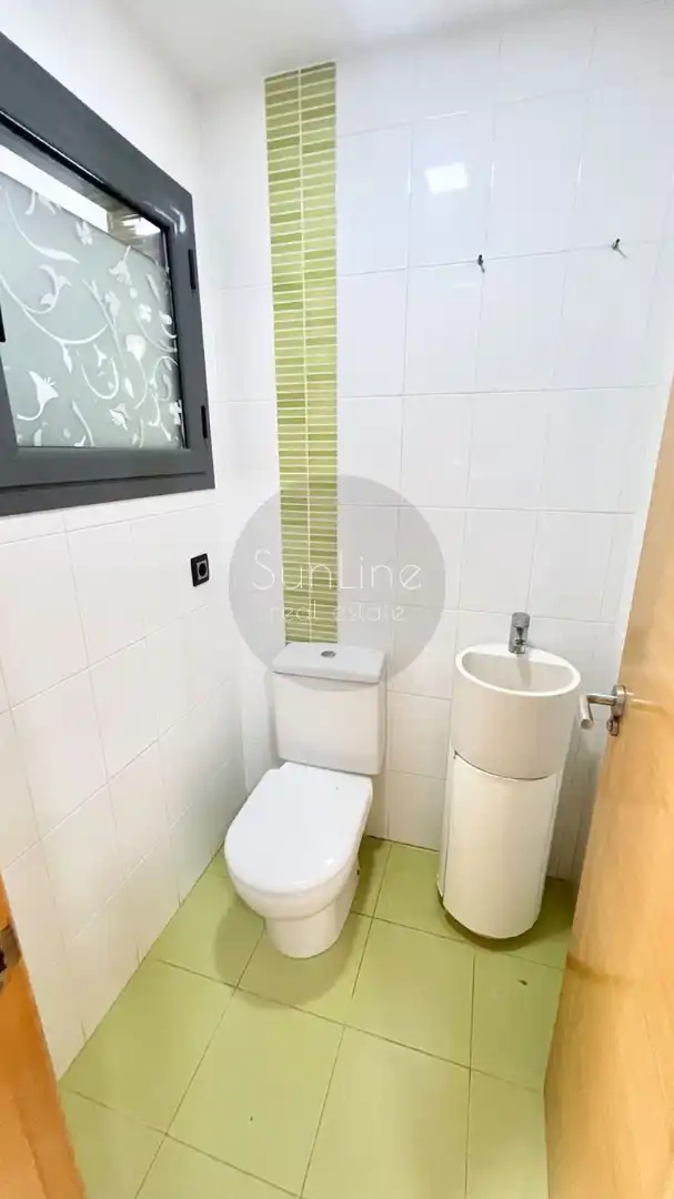 Baño de Casa adosada de alquiler en Massamagrell con Aire acondicionado, Terraza y Trastero