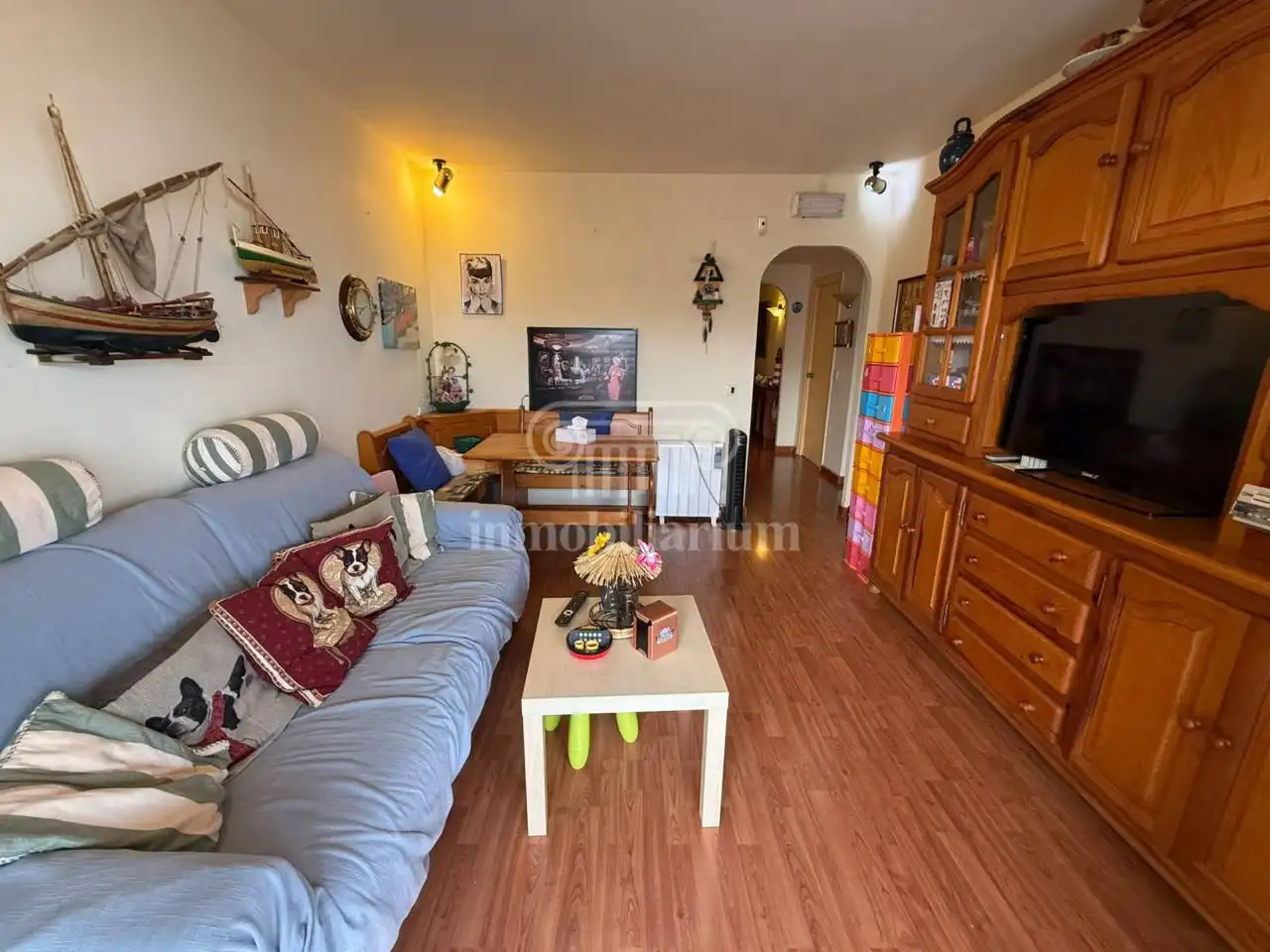 Sala de estar de Piso en venta en Centre