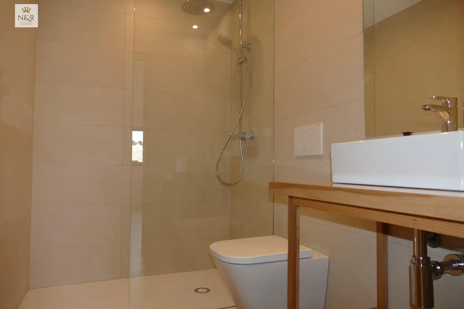 Badezimmer von Haus oder Chalet zur Miete in Sineu mit Klimaanlage, Heizung und Terrasse