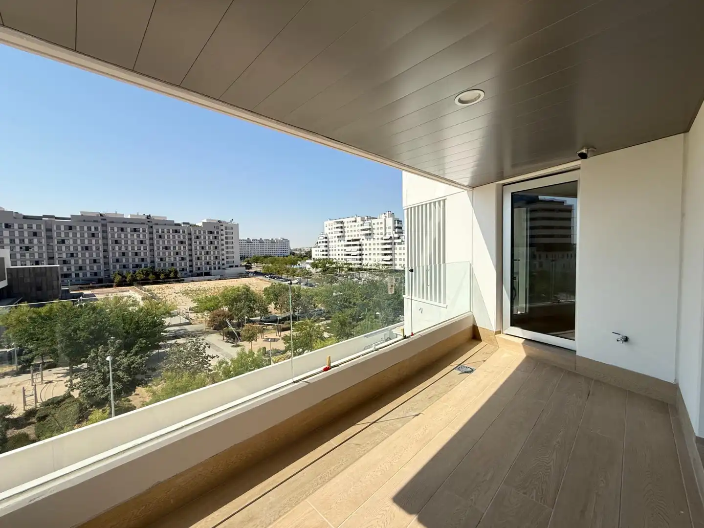 Terraza de Piso de alquiler en Madrid