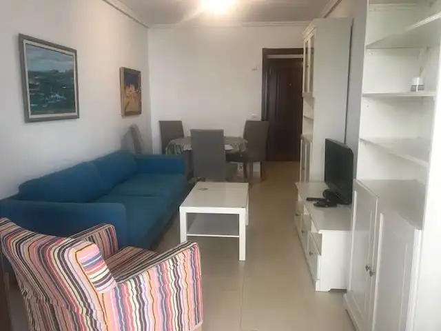 Living room of Flat for sale in Noja  with Heating, Terrace and Furnished