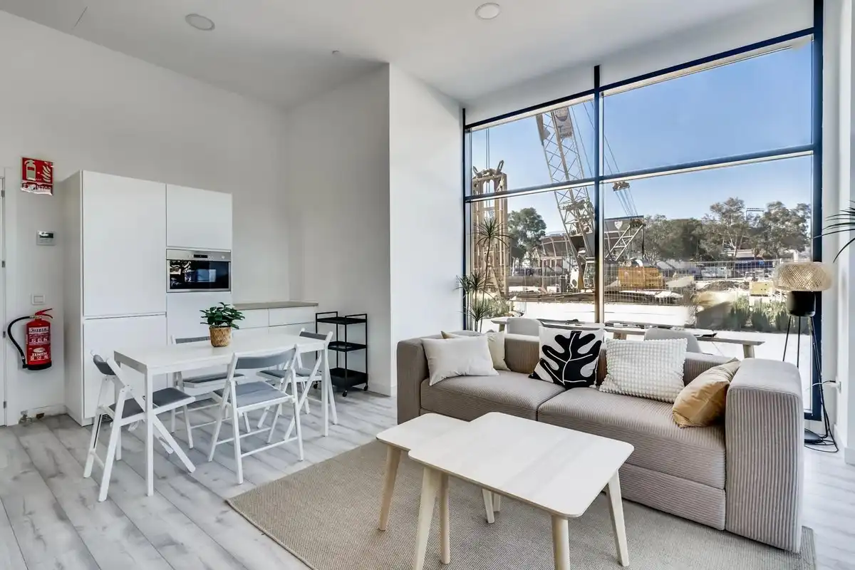 Sala d'estar de Apartament en venda en Málaga amb Piscina