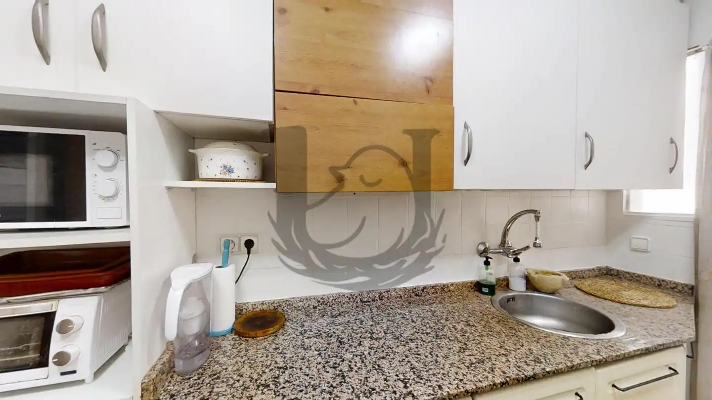Kitchen of Flat for sale in Silla  with Air Conditioner and Terrace