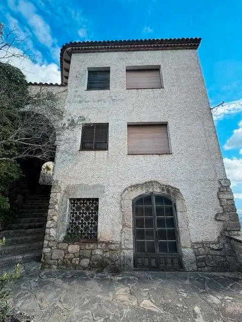 Vista exterior de Finca rústica en venta en Figuerola del Camp con Calefacción, Jardín privado y Amueblado