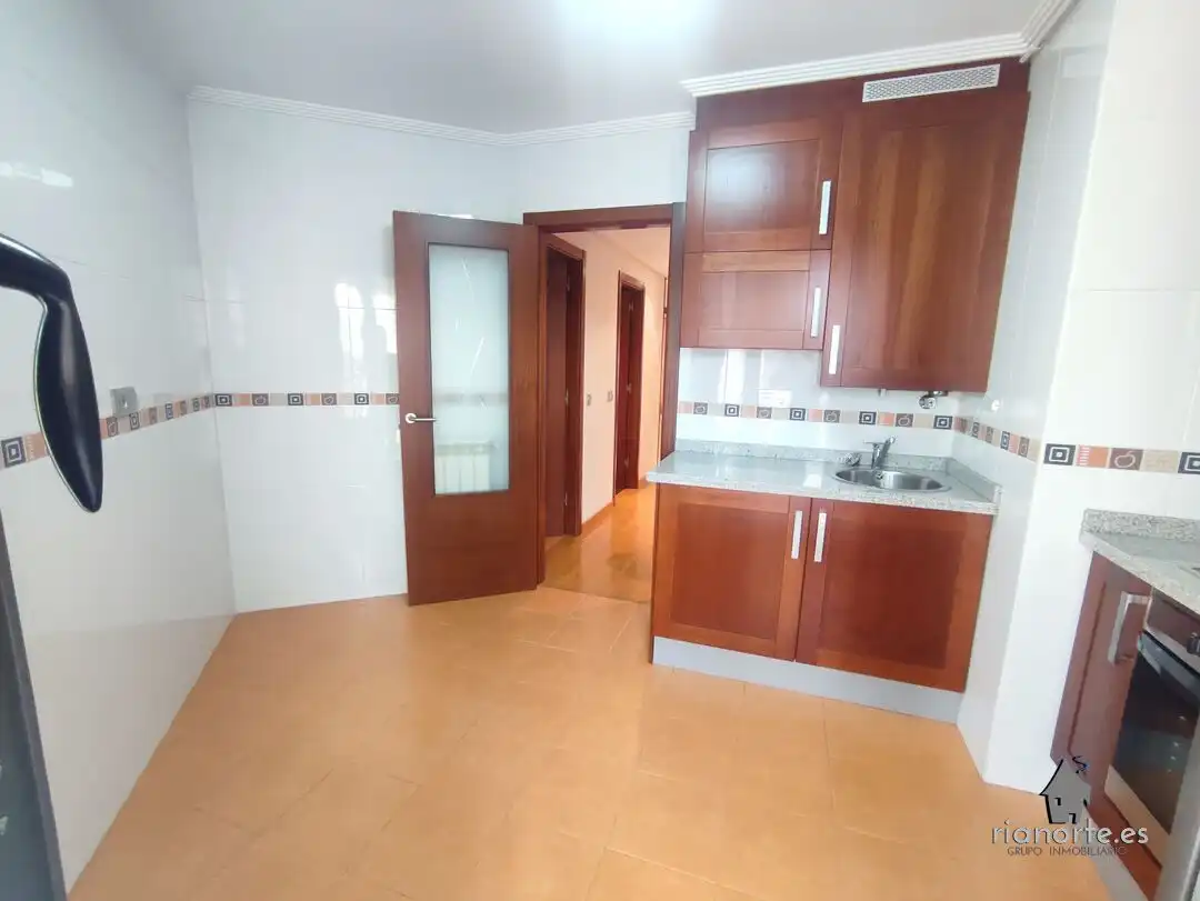 Kitchen of Flat for sale in Langreo  with Heating, Terrace and Storage room