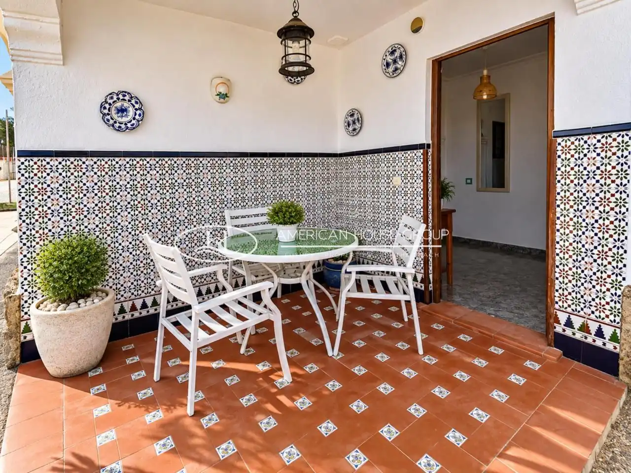 Terrassa de Casa o xalet en venda en Chiclana de la Frontera amb Aire condicionat, Jardí privat i Traster