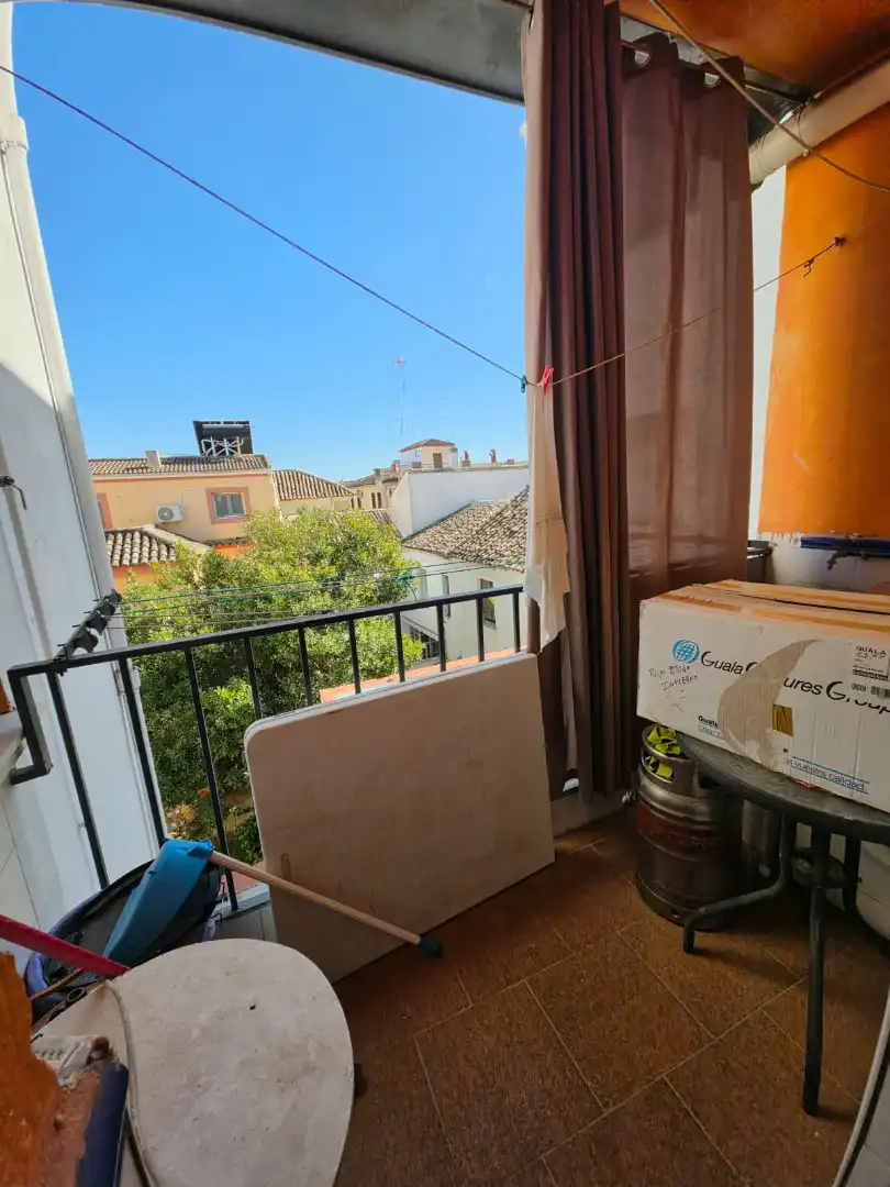 Terrasse von Wohnung zum Verkauf in Andújar mit Klimaanlage, Möbliert und Balkon