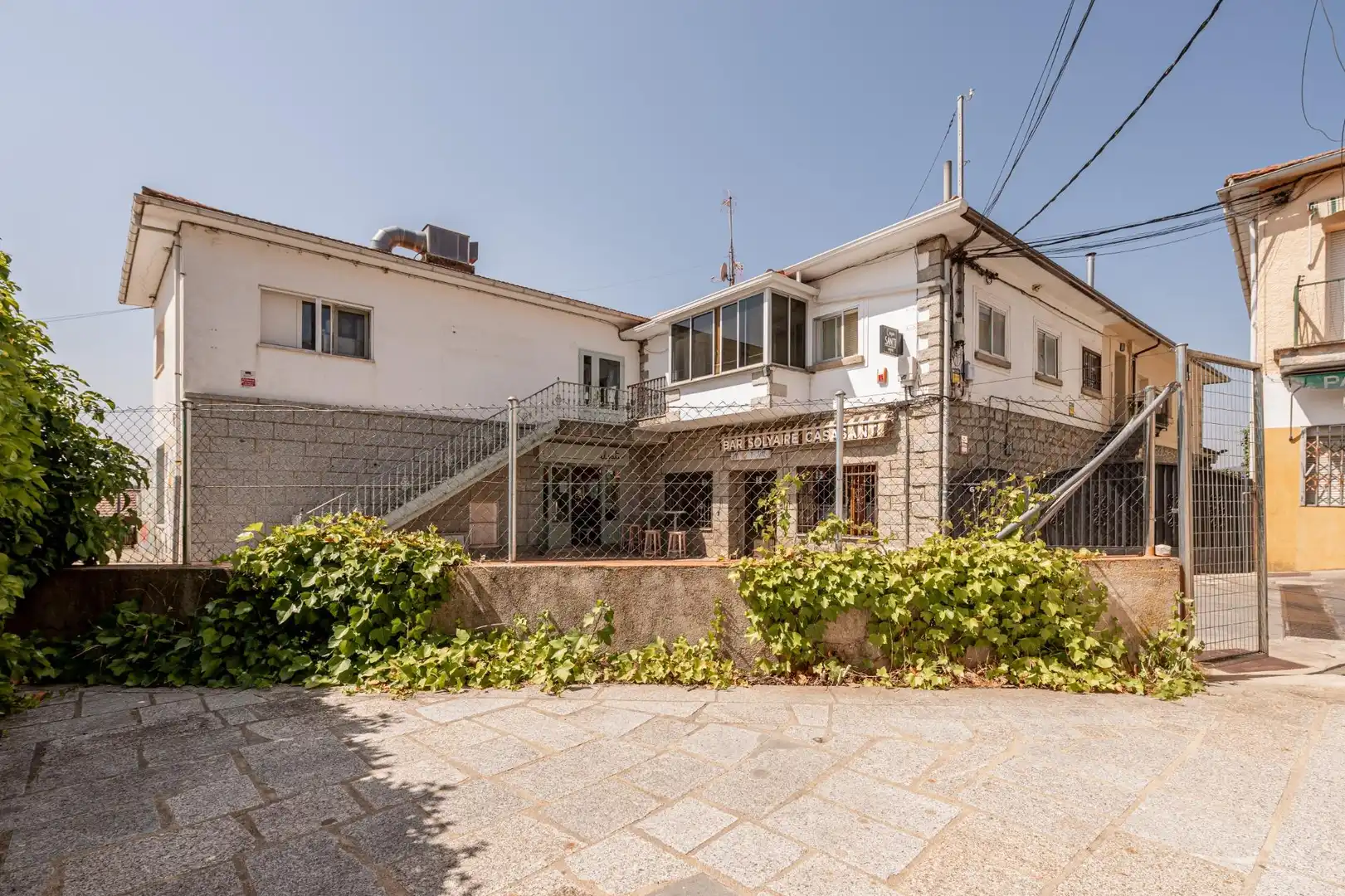 Vista exterior de Casa o chalet en venta en Santa María de la Alameda con Terraza