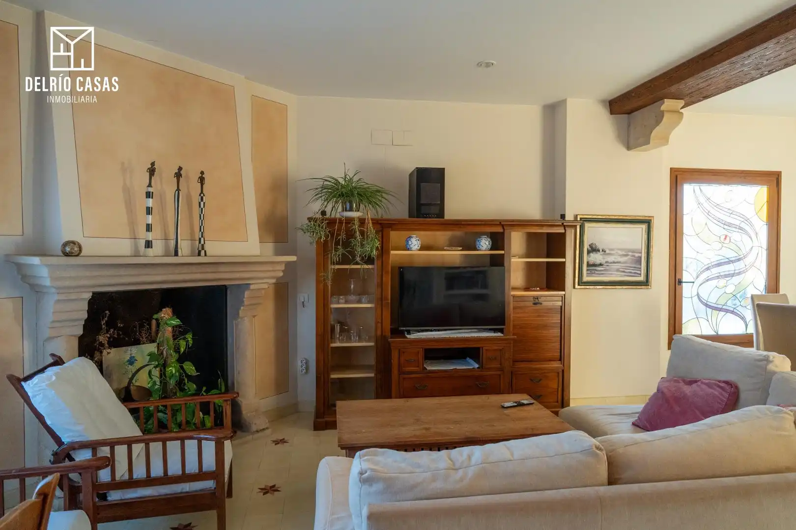 Sala de estar de Casa o chalet de alquiler en Mazagón