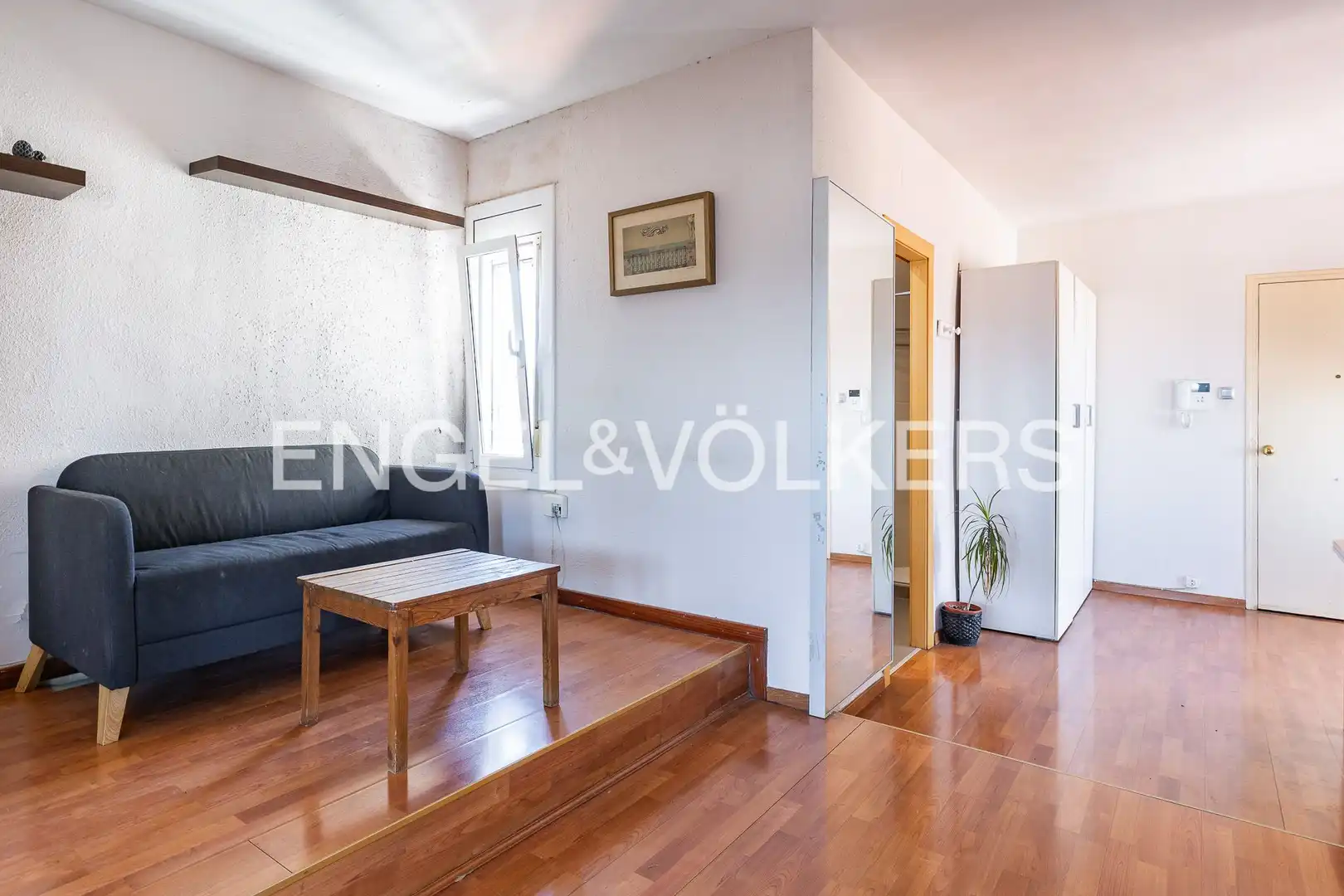 Sala de estar de Ático en venta en Barcelona con Calefacción