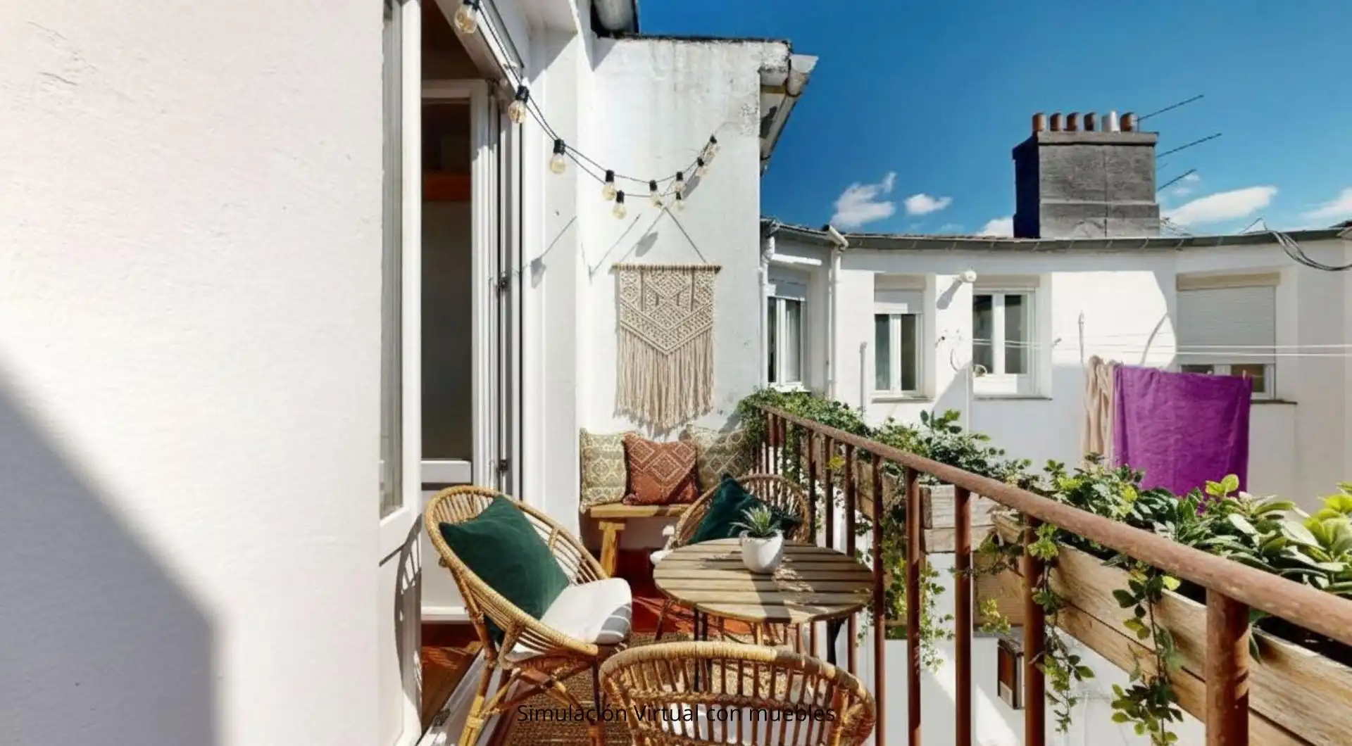 Terraza de Ático en venta en Bilbao  con Calefacción, Terraza y Balcón