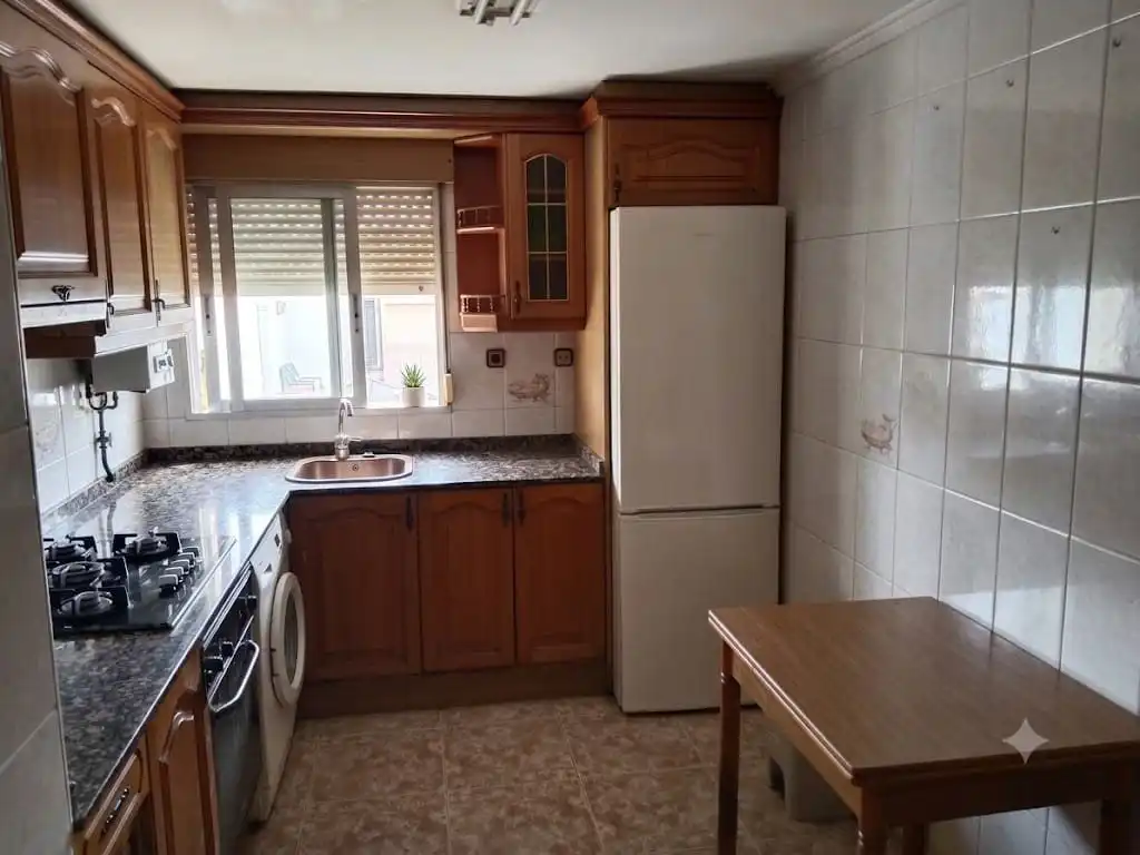 Cocina de Piso en venta en Valencia con Aire acondicionado, Jardín privado y Amueblado