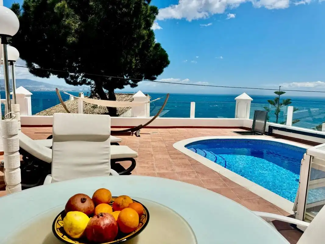 Terraza de Casa o chalet en venta en Almuñécar con Aire acondicionado, Terraza y Piscina