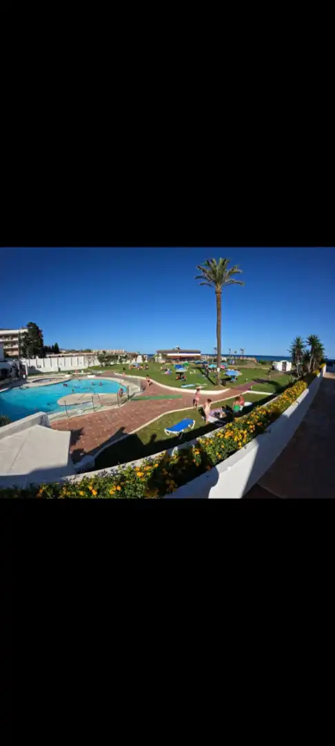 Swimming pool of Study for rent in Estepona  with Furnished
