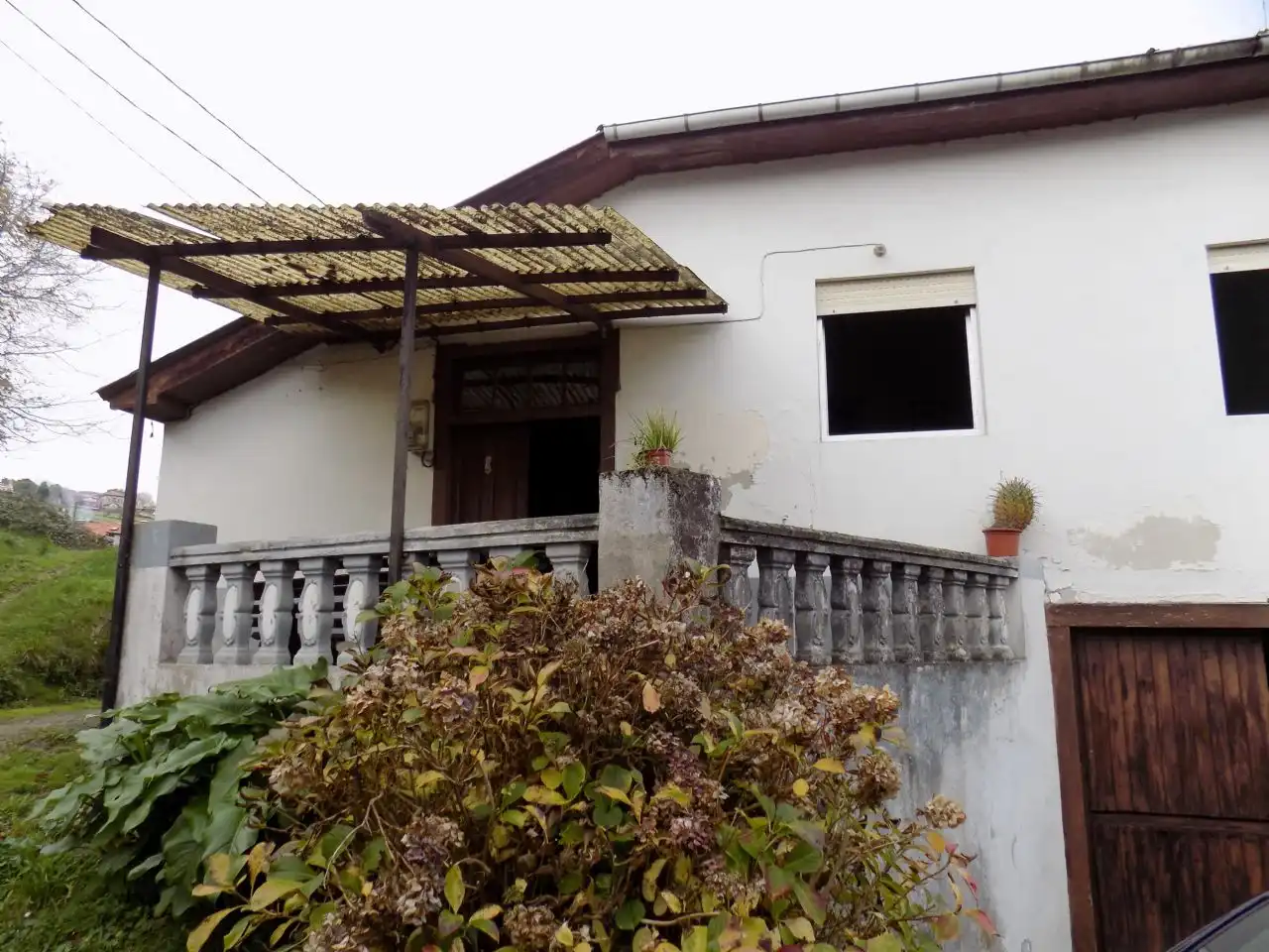 Vista exterior de Finca rústica en venta en Salas con Calefacción, Jardín privado y Terraza