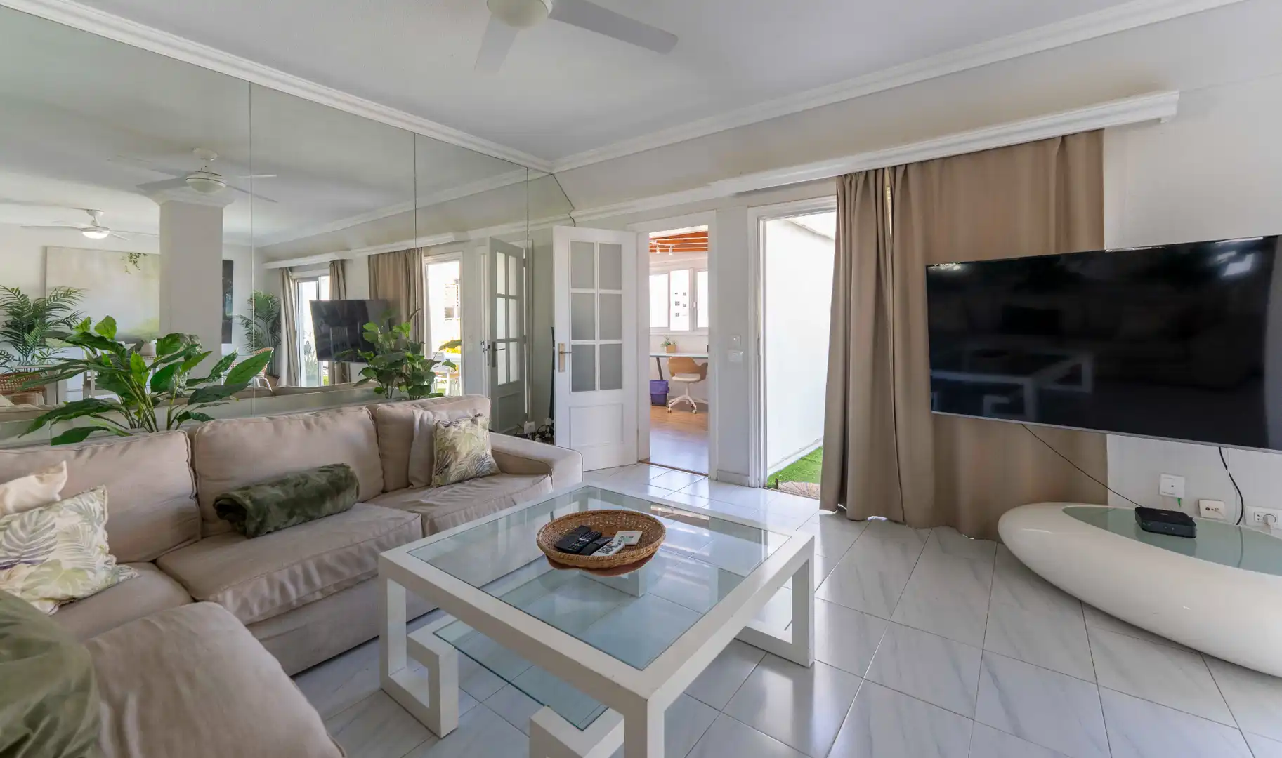 Sala de estar de Ático en venta en Santa Cruz de Tenerife con Amueblado y Balcón